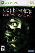 Condemned: Criminal Origins Front Cover