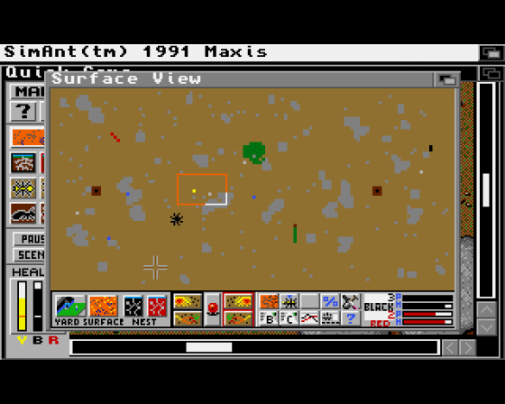 SimAnt Screenshot 6 (Amiga 500)