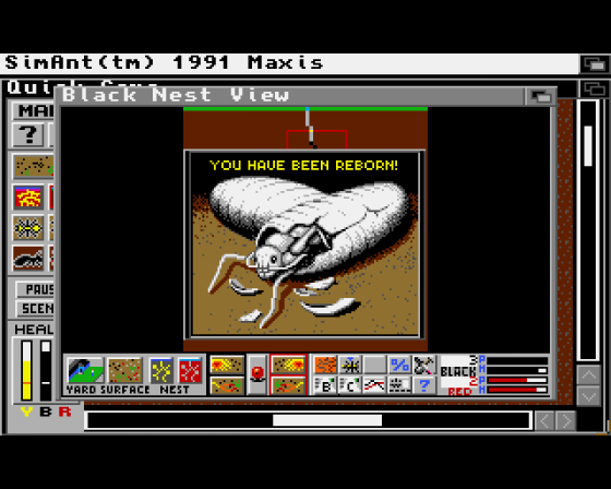 SimAnt Screenshot 7 (Amiga 500)