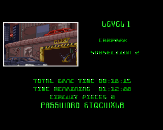 Impossible Mission 2025 The Special Edition Screenshot 8 (Amiga 1200)