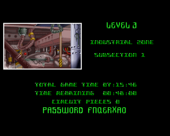 Impossible Mission 2025 The Special Edition Screenshot 17 (Amiga 1200)