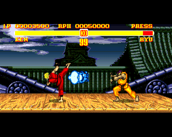 Super Street Fighter 2 The New Challengers Screenshot 15 (Amiga 1200)