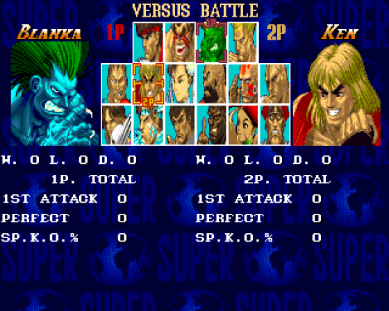 Super Street Fighter 2 The New Challengers Screenshot 18 (Amiga 1200)