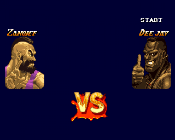 Super Street Fighter 2 The New Challengers Screenshot 19 (Amiga 1200)
