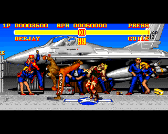 Super Street Fighter 2 The New Challengers Screenshot 26 (Amiga 1200)