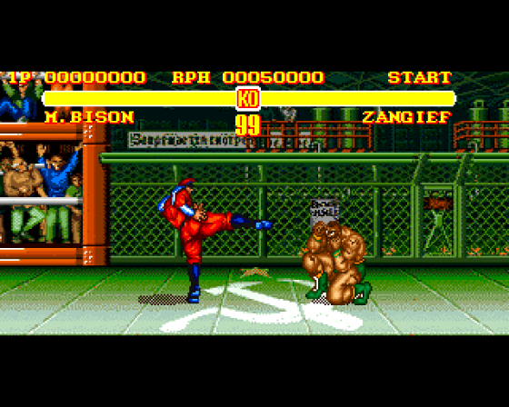 Super Street Fighter 2 The New Challengers Screenshot 29 (Amiga 1200)