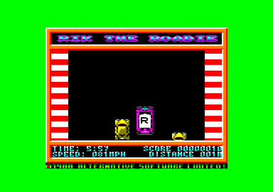 Rik The Roadie Screenshot 1 (Amstrad CPC464)