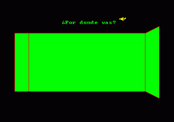 El Laberinto Del Sultan Screenshot 1 (Amstrad CPC464)