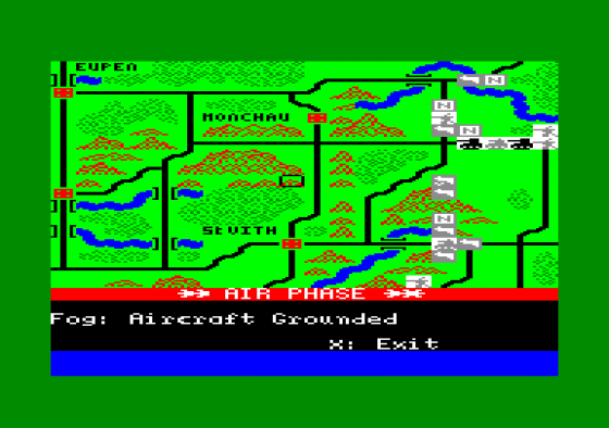 Battle Of The Bulge Screenshot 1 (Amstrad CPC464)