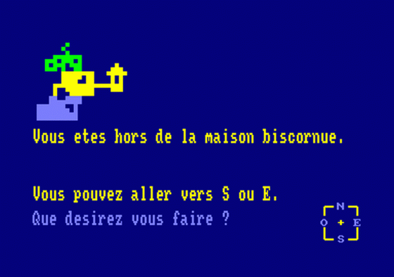 Le Glaive Magique Screenshot 1 (Amstrad CPC464)