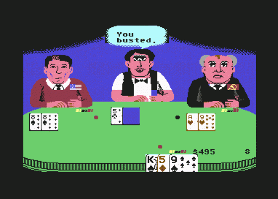 Card Sharks Screenshot 5 (Commodore 64)