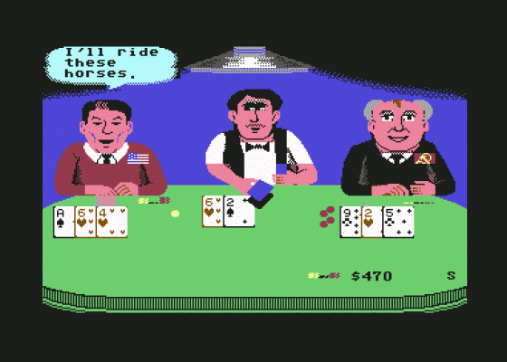Card Sharks Screenshot 7 (Commodore 64)