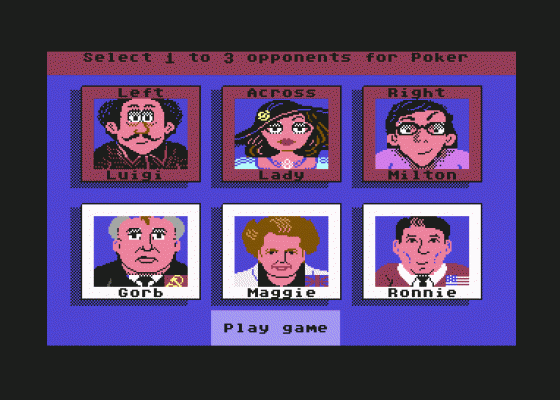 Card Sharks Screenshot 9 (Commodore 64)