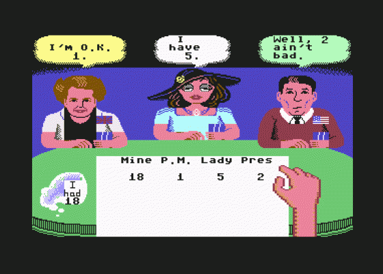 Card Sharks Screenshot 21 (Commodore 64)
