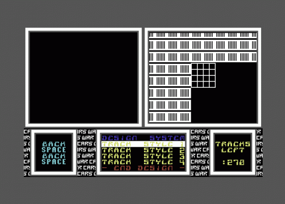 War Cars Construction Set Screenshot 5 (Commodore 64)