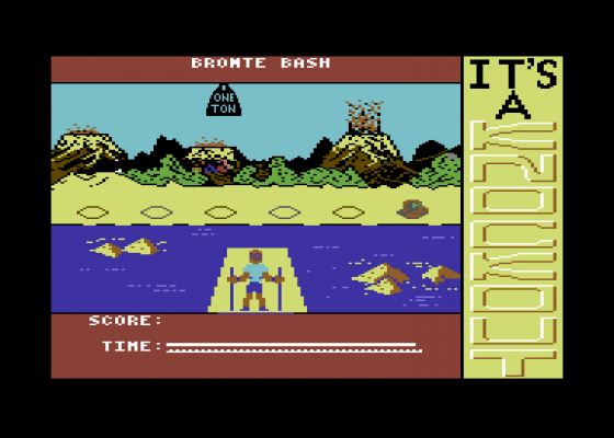 It's A Knockout Screenshot 5 (Commodore 64/128)