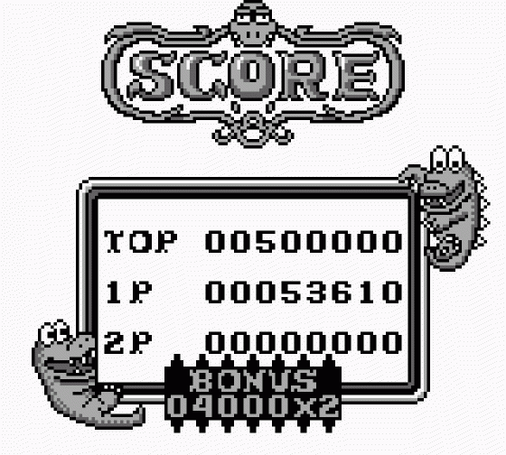 Revenge Of The 'Gator Screenshot 6 (Game Boy)