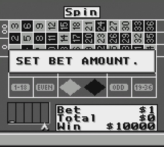 Casino FunPak Screenshot 7 (Game Boy)
