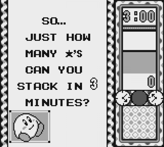 Kirby's Star Stacker Screenshot 7 (Game Boy)