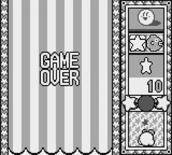 Kirby's Star Stacker Screenshot 9 (Game Boy)