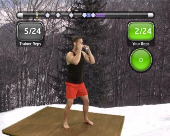 New U Fitness First Personal Trainer Screenshot 1 (Nintendo Wii (EU Version))