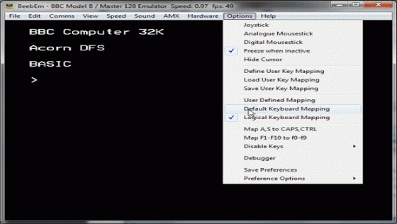 BeebEm Screenshot 11 (PC (Windows))