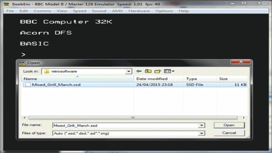 BeebEm Screenshot 13 (PC (Windows))