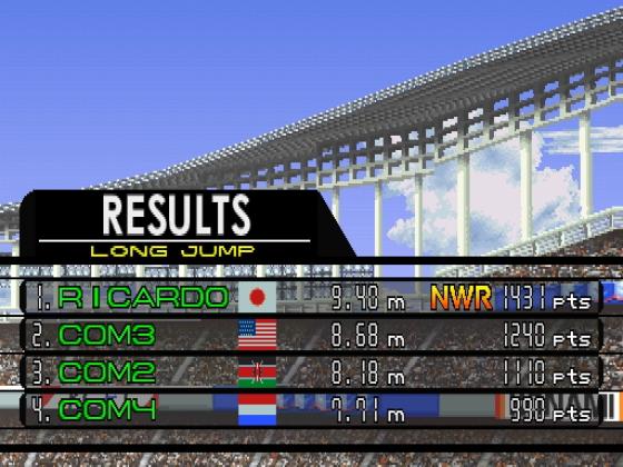 International Track & Field 2000 Screenshot 22 (PlayStation (EU Version))