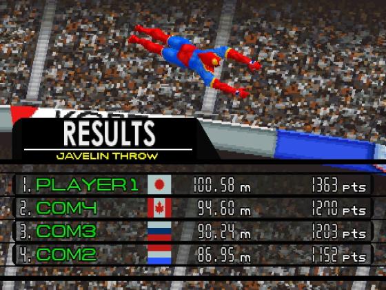 International Track & Field 2000 Screenshot 48 (PlayStation (EU Version))
