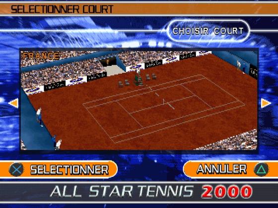 All Star Tennis 2000 Screenshot 5 (PlayStation (EU Version))