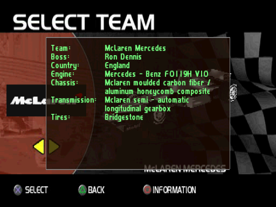 F1 Racing Championship Screenshot 36 (PlayStation (EU Version))