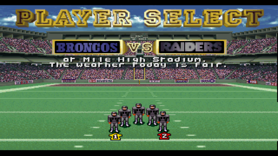 NFL Quarterback Club Screenshot 6 (Sega 32X (EU Version))