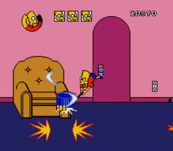 The Simpsons: Bart's Nightmare Screenshot 7 (Sega Genesis)