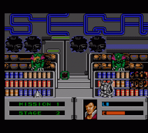 Alien Storm Screenshot 16 (Sega Master System (EU Version))