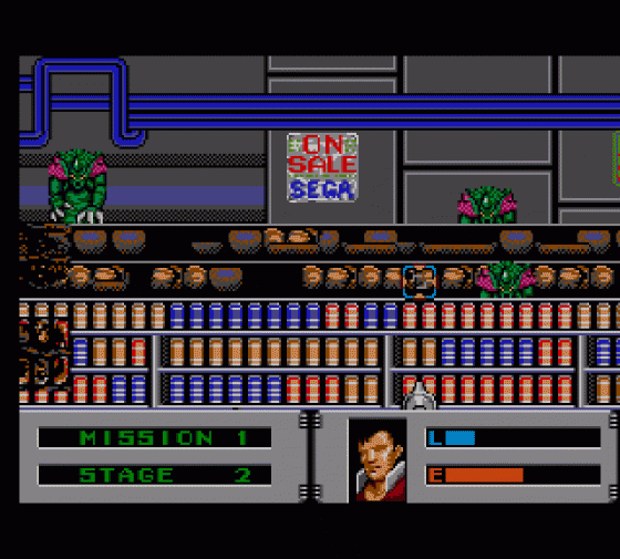 Alien Storm Screenshot 17 (Sega Master System (EU Version))