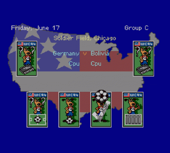 World Cup USA 94 Screenshot 9 (Sega Master System (EU Version))