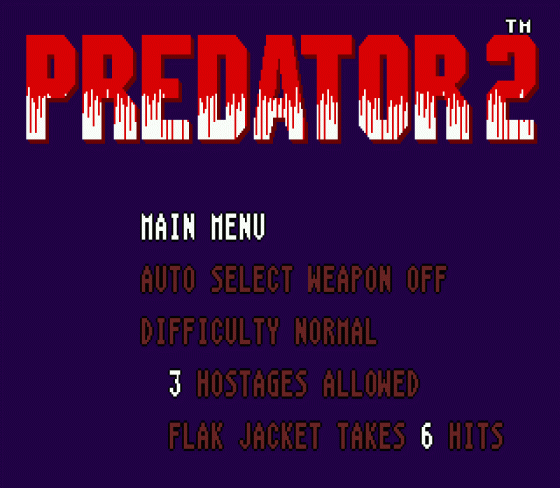 Predator 2 Screenshot 17 (Sega Mega Drive (EU Version))