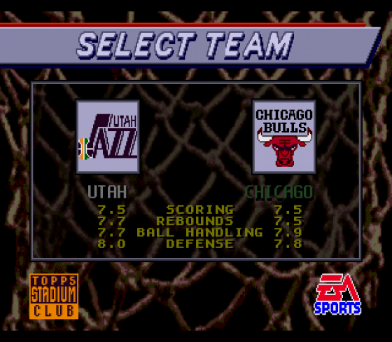 NBA Showdown Screenshot 5 (Sega Mega Drive (EU Version))