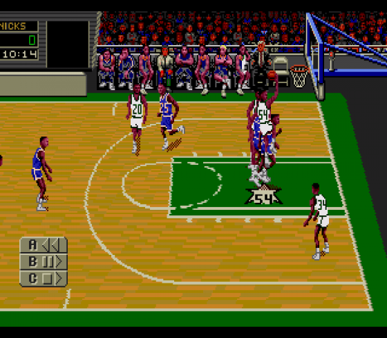 NBA Showdown Screenshot 8 (Sega Mega Drive (EU Version))