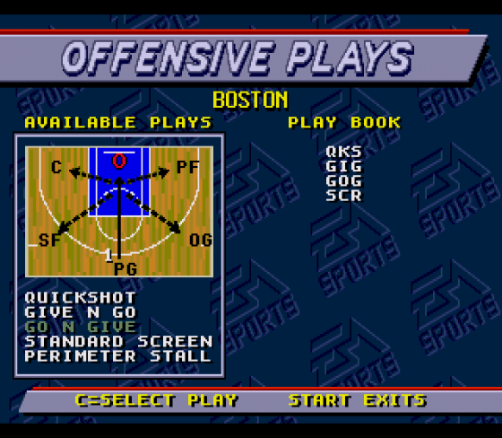 NBA Showdown Screenshot 14 (Sega Mega Drive (EU Version))