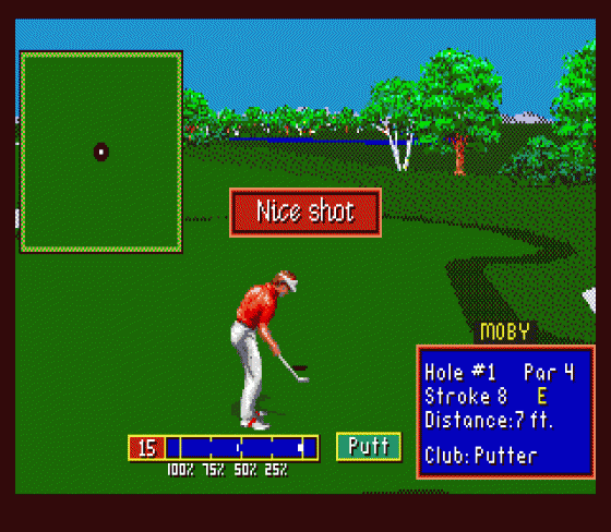 PGA Tour Golf II Screenshot 7 (Sega Mega Drive (EU Version))