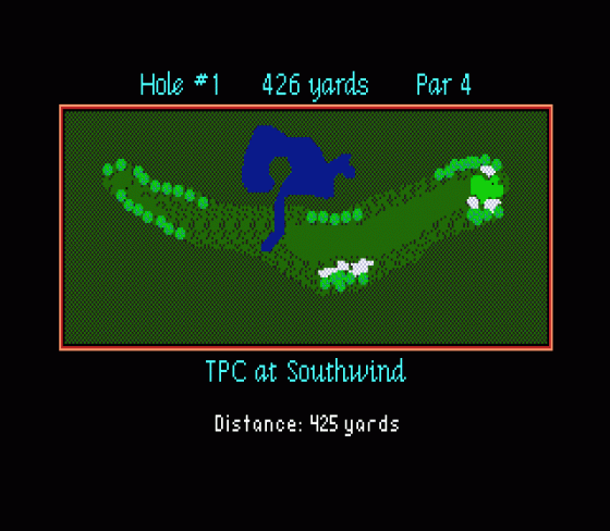 PGA Tour Golf II Screenshot 18 (Sega Mega Drive (EU Version))