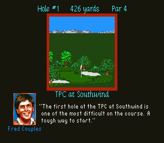 PGA Tour Golf II Screenshot 19 (Sega Mega Drive (EU Version))