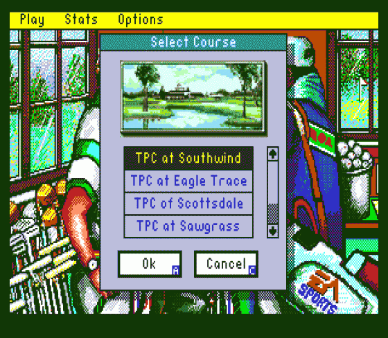 PGA Tour Golf II Screenshot 20 (Sega Mega Drive (EU Version))