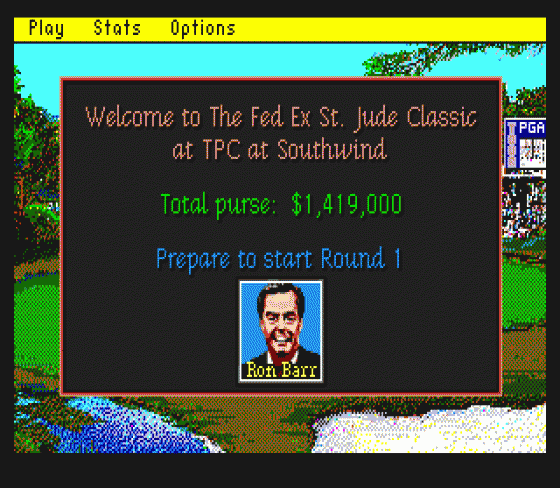 PGA Tour Golf II Screenshot 22 (Sega Mega Drive (EU Version))
