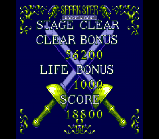 Sparkster Screenshot 7 (Sega Mega Drive (EU Version))