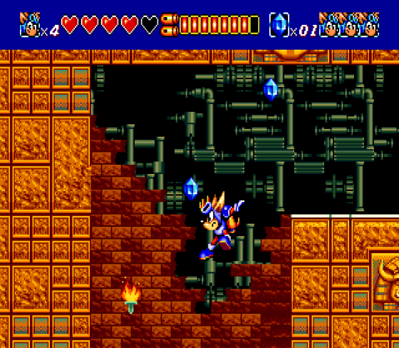 Sparkster Screenshot 8 (Sega Mega Drive (EU Version))