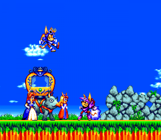 Sparkster Screenshot 15 (Sega Mega Drive (EU Version))