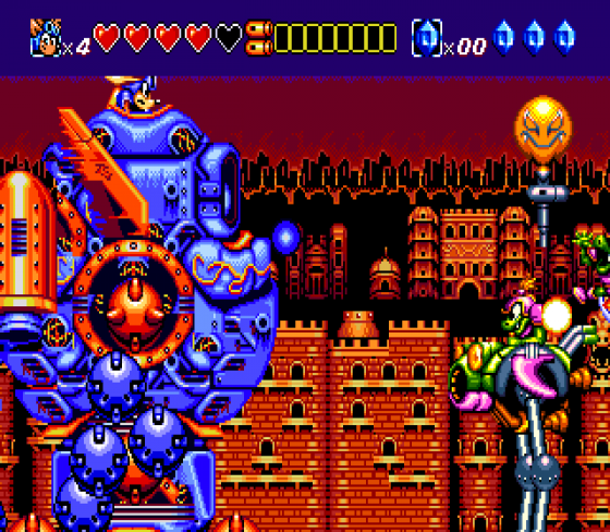Sparkster Screenshot 18 (Sega Mega Drive (EU Version))