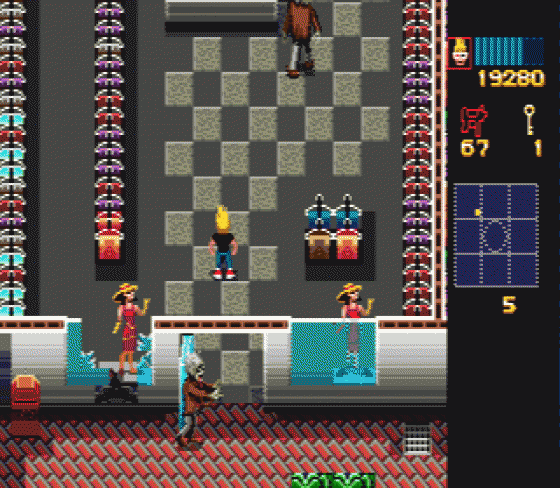 Zombies Screenshot 13 (Sega Mega Drive (EU Version))